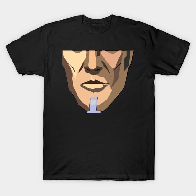 Handsome Jack  Face Mask T-Shirt by HeardUWereDead